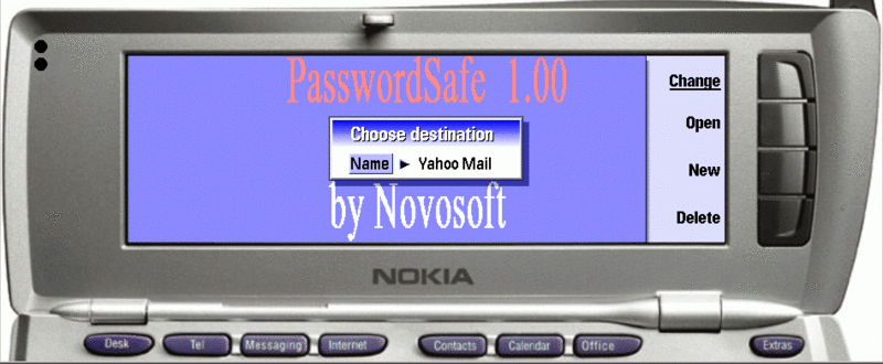 PasswordSafe Screenshot